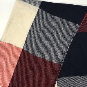 red white and blue scarf